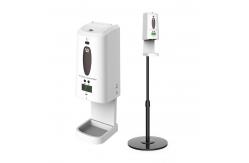 China Touchless 1300ml LCD Display Hand Sanitizer Dispenser supplier