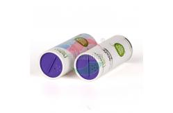 China FDA Ceritfied Shaked Eco-friendly Food Powder Paper Can Container With Aluminum Foil supplier