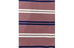 China Environmental Friendly Smooth Striped Knit Fabric For Tracksuit supplier