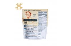China Custom Printing Protein Milk Powder Coffee Bean Plastic Packaging Bag Zipper Packaging Pouch supplier