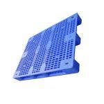 HDPE Injection Molded Pallets 3 Runners Plastic Skid Pallet for sale