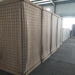 Hot Dipped Galvanized Gabion Hesco Heavy Duty Stackable for sale
