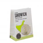 Customizable Kraft Paper Pouch With Window 8 Color Flexo Printing for sale