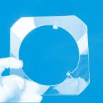 China Optical Quartz Glass Plate Transparent Quartz Glass With Large Holes factory