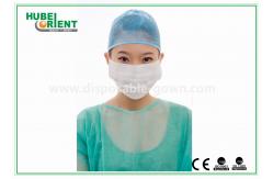 China 2 Ply ESD Nonwoven Medical Protective Face Mask Disposable With Earloop supplier