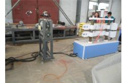 China WPC Railway Slippers Profile Extruder , Decoration Profile Machine supplier