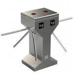 2 Ways Vertical Tripod Turnstile Tripod Access Control System 0.5NM/24V