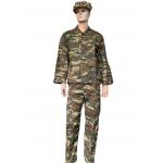 Combat Uniform Tactical Camouflage Pattern Breathable Tear Resistant BDU Military Uniform for sale