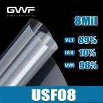 8MIL Unbreakable Bulletproof Architectural Window Tint UV99 Safety Film Shatter Proof Transparent