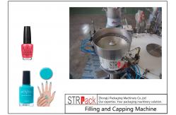 China High Reliability Nail Polish Filling Machine / Monoblock Filling Machine Capacity 60BPM supplier