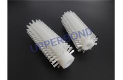 China DWG White Nylon Long Brush Roller For Cigarette Maker supplier