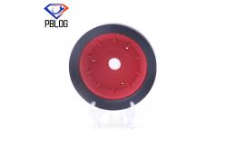 China PBLOG Resin Wheel R Beveling Resin Wheel Red Glass Processing Machine supplier