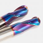 Tungsten Steel Ball Nose End Mill  for Copper and Aluminum Machining