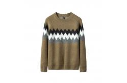 China knitted Men'S Sweaters Smart Casual Jumpers Regular Sleeve Style Odorless supplier