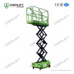 Factory Sale 10m Self-propelled Scissor Lift Loading Capacity 320kg with Extension Platform for sale