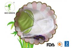 China Thin Bamboo Washable Breastfeeding Pads , Comfortable Bamboo Reusable Breast Pads supplier