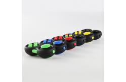 China Plastic ABS Finger Fidget Toy Pad With Smooth Rubber Surface supplier