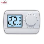 250V AC 50Hz Wired Heating Thermostat For Boiler Room HVAC System for sale