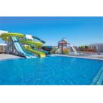 ODM Water Park Sports Games Equipment Swimming Pool Fiberglass Slide for sale
