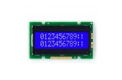 China OEM/ ODM 12X2 Characters LCD Modules 2X12 Dots Matrix Display supplier