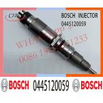 0445120059 For Cummins QSB5.9 diesel engine fuel injector 3976372 4945969 5263262 for sale
