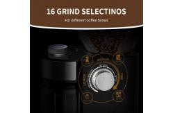 China 12 Cups 16 Adjustable Espresso Coffee Machine 150W Espresso Bean Grinder supplier