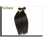 Silky Straight Double Drawn Human Hair 10-20 Natural Black OEM ODM for sale