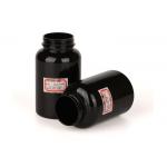 Round Clear Packaging Tubes , Screwing Pet Hard Light Tight Plastic Container