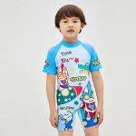 Cute Cartoon Printed Pattern Conjoined Children'S Swimsuit for sale