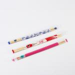 Bamboo double sushi disposable chopsticks China full paper package four seasons simple for sale
