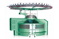 China Open Width Three Fleece Knitting Machine Human Engineering And Streamline Design supplier