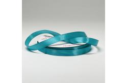 China Green Patterned Polyester Ribbon Personalized Poly Satin Ribbon supplier
