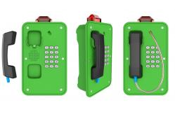China Corrosion Resistant Industrial Analog Telephone With Beacon And Aluminum Case supplier