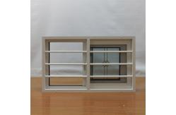 China Double Tempered Glass Aluminium Sliding Windows Customized Window Good Sound Insulation supplier