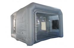 China Multifunction Inflatable Spray Booth , Retractable Paint Booth PLT - 081 supplier