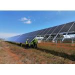 Solar Panel Sun Single Axis Solar Tracker Galvanized Steel for sale