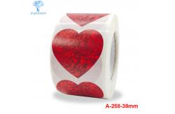 China Silver Polyester Clear Bopp Labels Custom Shipping Labels Roll supplier