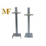 Adjustable Steel Hollow Scaffold Screw Jack  / U Type Head Jack 2.6-5.6kg/pcs Weight for sale
