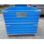 Factory Foldable stainless steel wire mesh metal pallet Storage Cage wire for sale