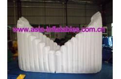China Inflatable Ingot shape Exhibition Clamshell building dome supplier