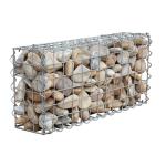 Galvanized 4mm Gabion Fence System Stainless Steel Wire Welded Gabion Wall for sale
