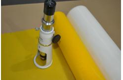 China White Mesh Screen Material Polyester Printing Screen 200 Mesh / Inch supplier