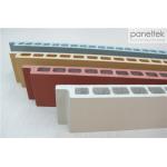 Natural Surface Clay Tile Facade / Ceramic Facade Cladding For Curtain Wall for sale