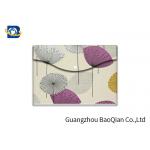 Plastic File Bag 3D Lenticular Printing Service 0.45mm PET Thickness Long Lifespan