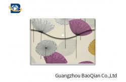 China Plastic File Bag 3D Lenticular Printing Service 0.45mm PET Thickness Long Lifespan supplier