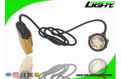 China 25000lux Brightness Miners Helmet Light IP68 Anti Explosive 1200 Battery Cycles supplier