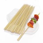 Food Grade Disposable Flat Bamboo Paddle Skewer With Custom Logo for sale