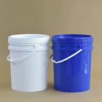 25L Plastic Bucket With Lid And Handle For Water Storage And Industrial Fluid Storage for sale