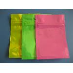 Oxo Biodegradable Foil Bag Packaging , Recycle Colorful k Mylar Food Bags for sale