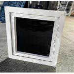 French Style White Frame Upvc Glazed Casement Windows for sale